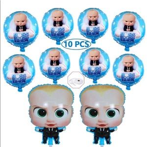 10pcs Baby Boss Hiliuem Balloons